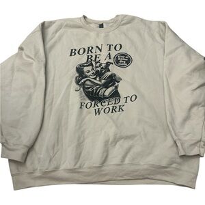 GILDAN - Stat at Home Dog Mom Crewneck